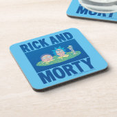 RICK UND MORTY™ | Durchqueren des Portals Getränkeuntersetzer (Linke Seite)