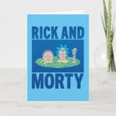 RICK UND MORTY™ | Durchqueren des Portals Karte (Vorderseite)
