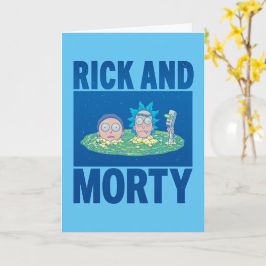 RICK UND MORTY™ | Durchqueren des Portals Karte (Gelbe Blume)