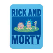RICK UND MORTY™ | Durchqueren des Portals Magnet (Vertikal)