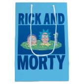 RICK UND MORTY™ | Durchqueren des Portals Mittlere Geschenktüte (Rückseite)