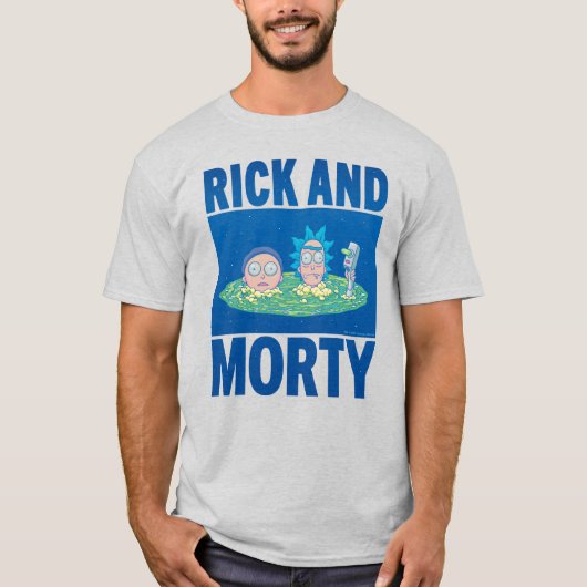 RICK UND MORTY™ | Durchqueren des Portals T-Shirt (Vorderseite)