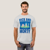 RICK UND MORTY™ | Durchqueren des Portals T-Shirt (Vorne ganz)