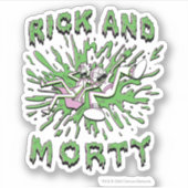 RICK UND MORTY™ | Einsinken in die saure Mehrwerts Aufkleber (Vorderseite)