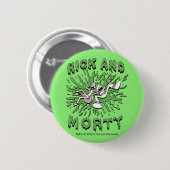RICK UND MORTY™ | Einsinken in die saure Mehrwerts Button (Vorne & Hinten)