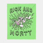 RICK UND MORTY™ | Einsinken in die saure Mehrwerts Fleecedecke (Vorderseite)