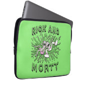 RICK UND MORTY™ | Einsinken in die saure Mehrwerts Laptopschutzhülle (Vorne Rechts)
