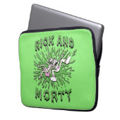 RICK UND MORTY™ | Einsinken in die saure Mehrwerts Laptopschutzhülle (Vorderseite Links)