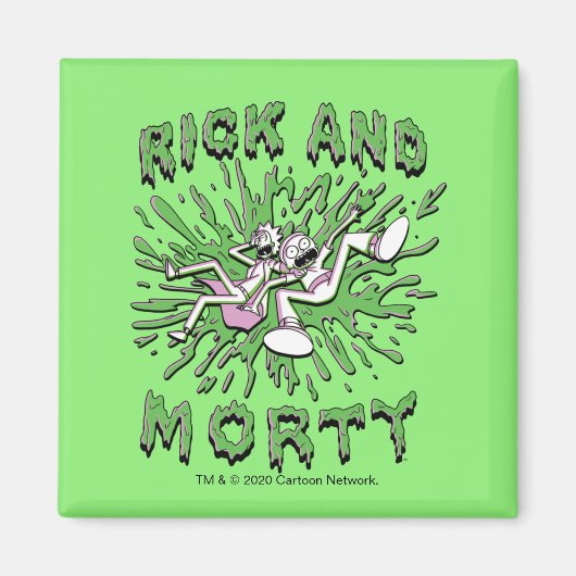 RICK UND MORTY™ | Einsinken in die saure Mehrwerts Magnet (Vorne)