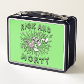 RICK UND MORTY™ | Einsinken in die saure Mehrwerts Metall Brotdose (Rückseite)