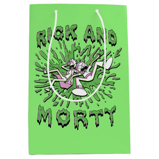 RICK UND MORTY™ | Einsinken in die saure Mehrwerts Mittlere Geschenktüte (Vorderseite)