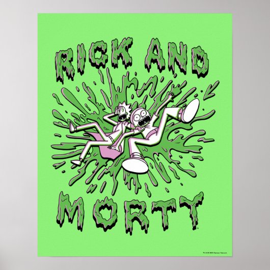 RICK UND MORTY™ | Einsinken in die saure Mehrwerts Poster (Vorne)