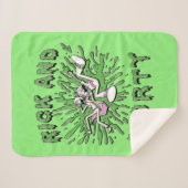 RICK UND MORTY™ | Einsinken in die saure Mehrwerts Sherpadecke (Vorderseite (Horizontal))