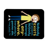 RICK UND MORTY™ | Es gibt keinen Zweck Magnet (Horizontal)