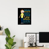 RICK UND MORTY™ | Es gibt keinen Zweck Poster (Heimbüro)