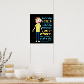 RICK UND MORTY™ | Es gibt keinen Zweck Poster (Küche)