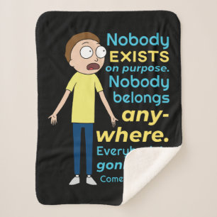 RICK UND MORTY™   Es gibt keinen Zweck Sherpadecke