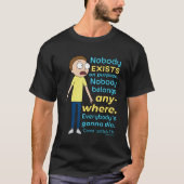 RICK UND MORTY™ | Es gibt keinen Zweck T-Shirt (Vorderseite)