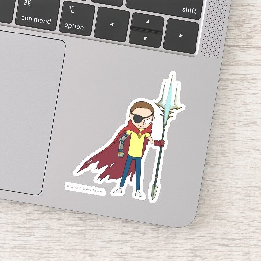 RICK UND MORTY™ | Evil Morty Aufkleber (Detail)