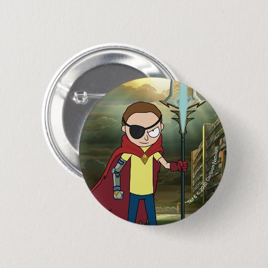 RICK UND MORTY™ | Evil Morty Button (Vorne & Hinten)