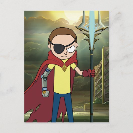 RICK UND MORTY™ | Evil Morty Einladungspostkarte (Vorderseite)