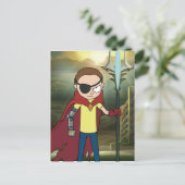 RICK UND MORTY™ | Evil Morty Einladungspostkarte (Stehend Vorderseite)