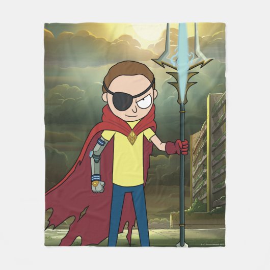 RICK UND MORTY™ | Evil Morty Fleecedecke (Vorderseite)