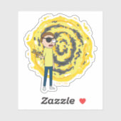 RICK UND MORTY™ | Evil Morty Portal Aufkleber (Blatt)