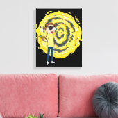 RICK UND MORTY™ | Evil Morty Portal Leinwanddruck (Insitu (Wohnzimmer))