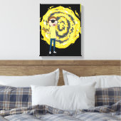 RICK UND MORTY™ | Evil Morty Portal Leinwanddruck (Insitu (Schlafzimmer))