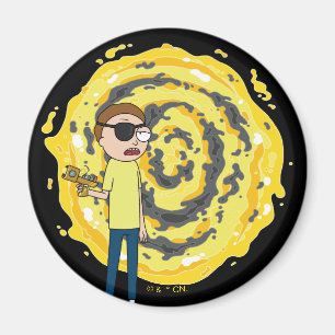 RICK UND MORTY™   Evil Morty Portal Magnet