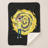 RICK UND MORTY™ | Evil Morty Portal Sherpadecke (Vorderseite)