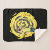 RICK UND MORTY™ | Evil Morty Portal Sherpadecke (Vorderseite (Horizontal))