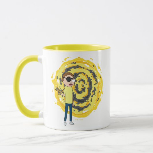 RICK UND MORTY™ | Evil Morty Portal Tasse (Links)