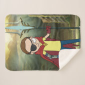 RICK UND MORTY™ | Evil Morty Sherpadecke (Vorderseite (Horizontal))