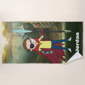 RICK UND MORTY™ | Evil Morty Strandtuch (Vorderseite)