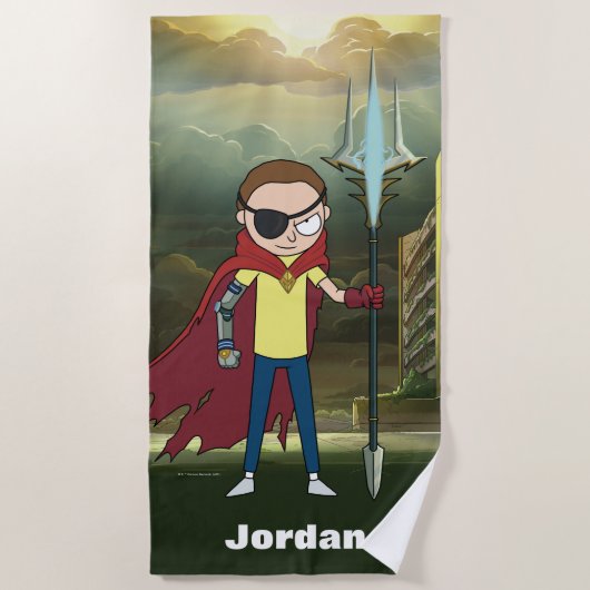 RICK UND MORTY™ | Evil Morty Strandtuch (Vorderseite)