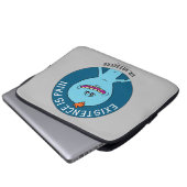 RICK UND MORTY™ | Existenz ist Schmerz Laptopschutzhülle (Vorne Knopf)