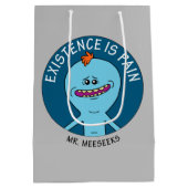 RICK UND MORTY™ | Existenz ist Schmerz Mittlere Geschenktüte (Rückseite)