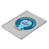 RICK UND MORTY™ | Existenz ist Schmerz Notizblock (Linke Seite)