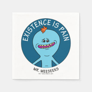 RICK UND MORTY™ Existenz ist Schmerz Serviette