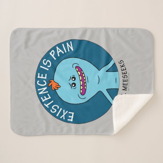 RICK UND MORTY™ | Existenz ist Schmerz Sherpadecke (Vorderseite (Horizontal))