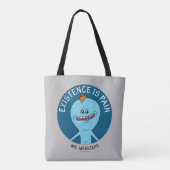 RICK UND MORTY™ | Existenz ist Schmerz Tasche (Rückseite)