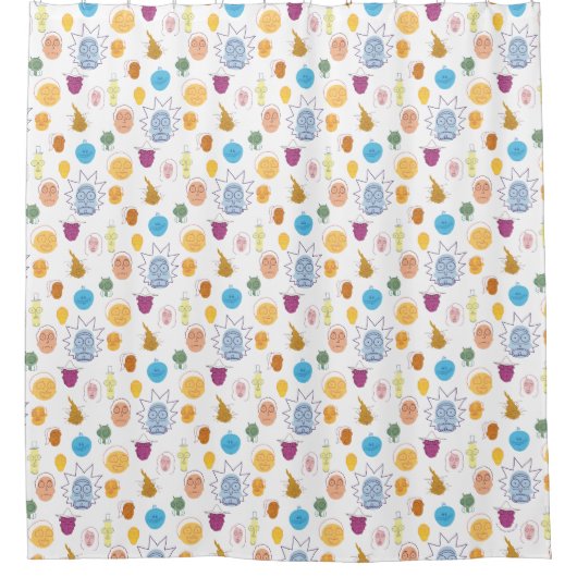 RICK UND MORTY™ | Get Schwifty Duschvorhang (Vorderseite)