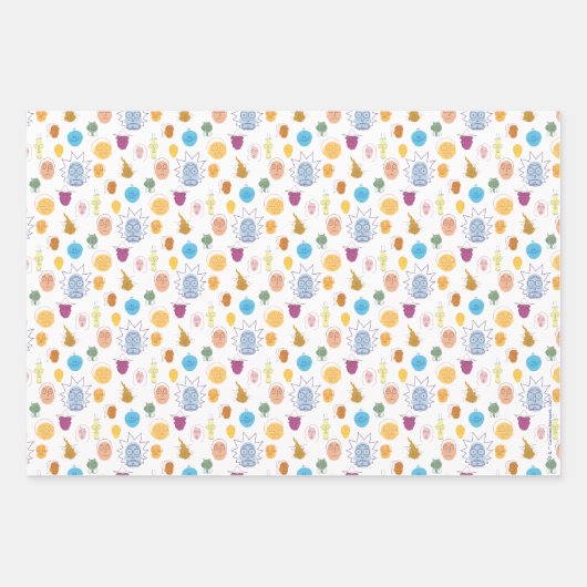 RICK UND MORTY™ | Get Schwifty Geschenkpapier Set (Vorderseite)