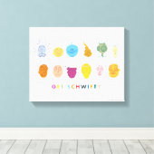 RICK UND MORTY™ | Get Schwifty Leinwanddruck (Insitu (Holzboden))