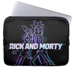 RICK UND MORTY™ Glitched Rick and Morty Laptopschutzhülle