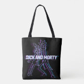 RICK UND MORTY™ | Glitched Rick and Morty Tasche (Rückseite)