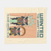 RICK UND MORTY™ | Glorzo Gewollt Poster Fleecedecke (Vorderseite (Horizontal))