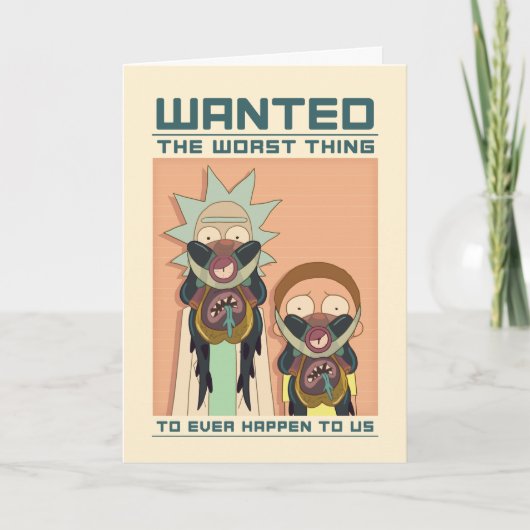 RICK UND MORTY™ | Glorzo Gewollt Poster Karte (Vorderseite)